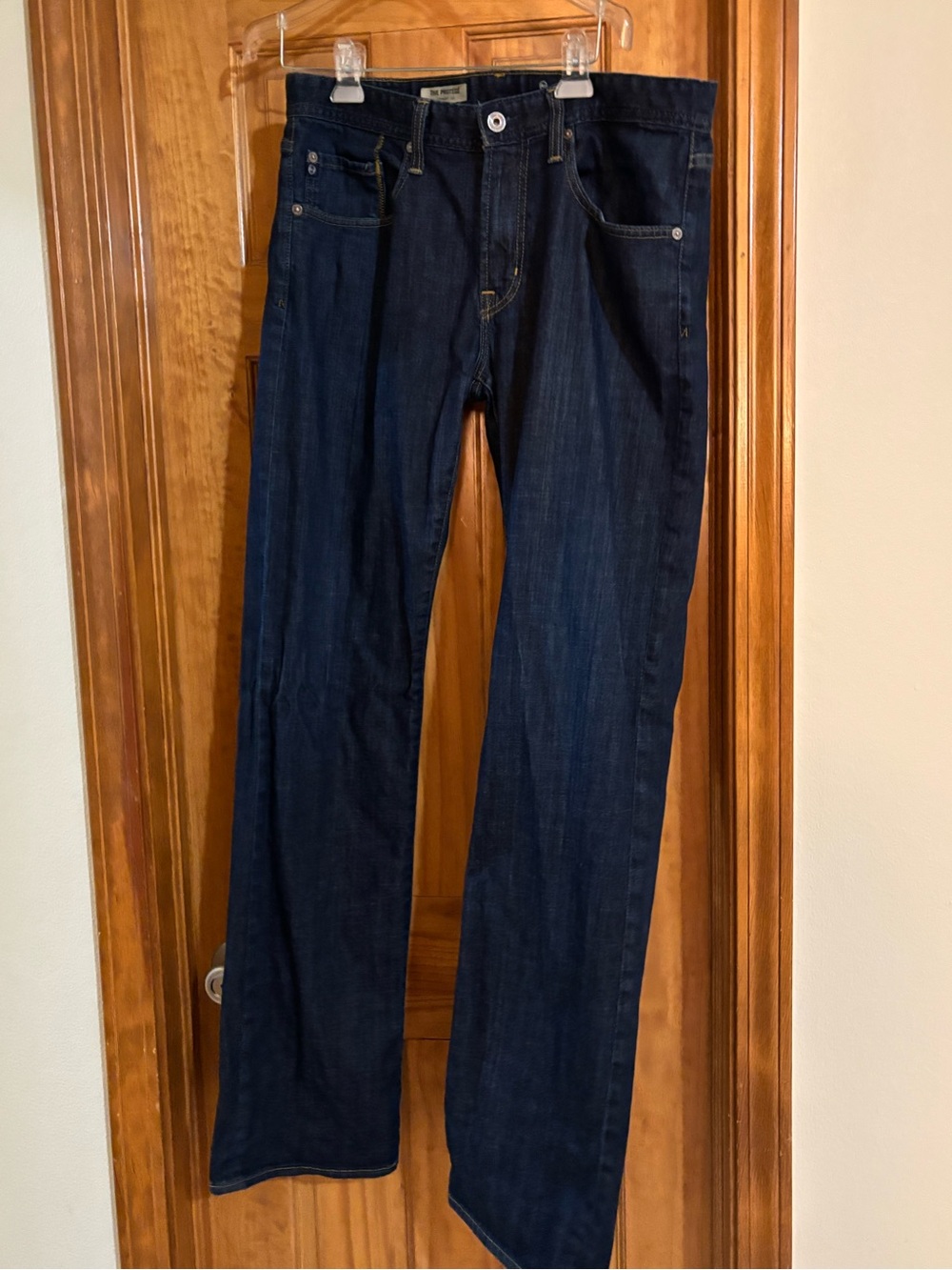 Adriano Goldschmied Men’s Dark Blue Straight-Leg Jeans sustainable LA